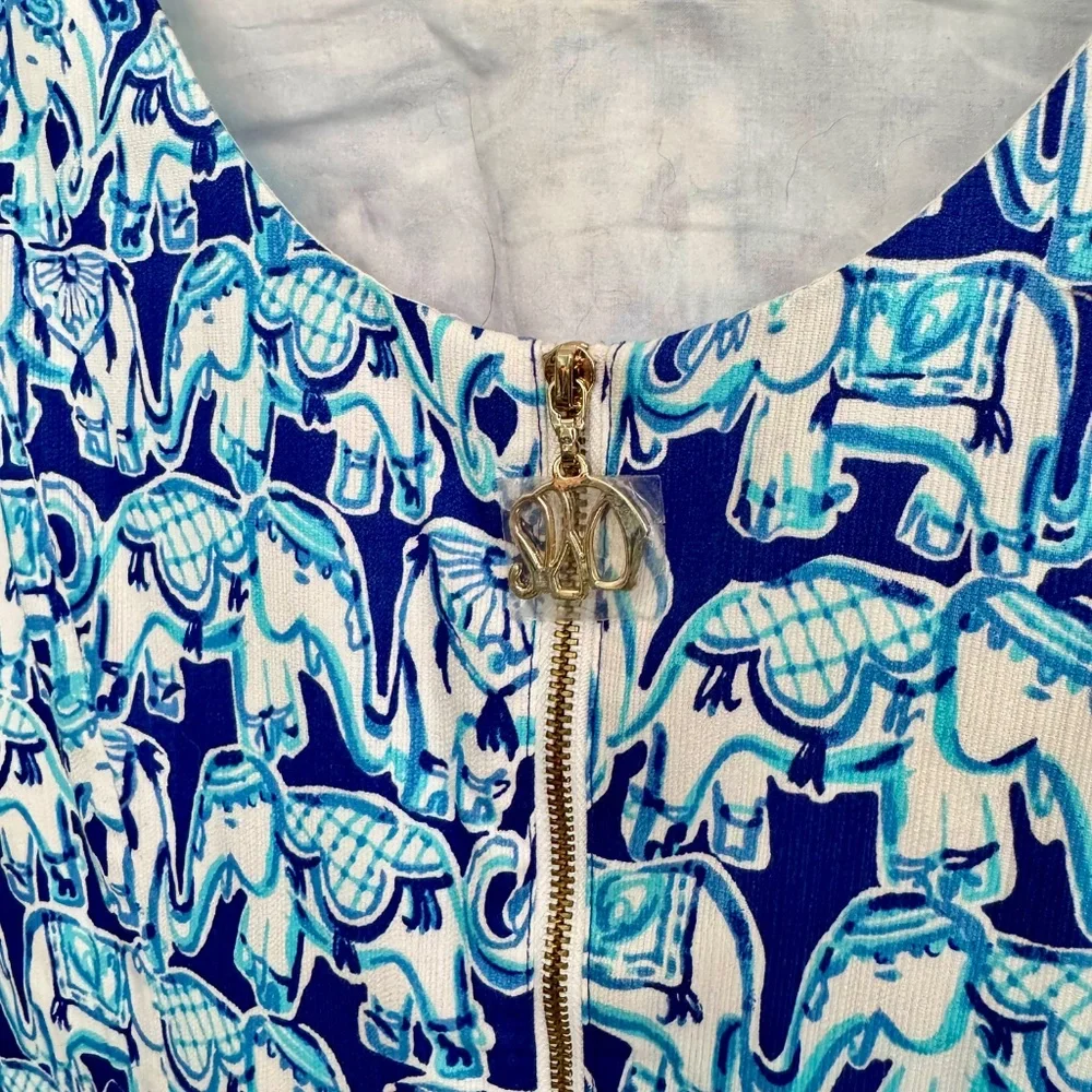 Lilly Pulitzer Cathy Shift Dress in Get Trunky - Picture 3 of 6